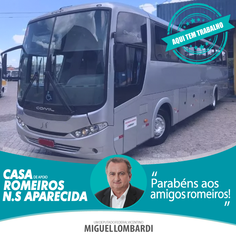 Ônibus reforça trabalho dos Romeiros