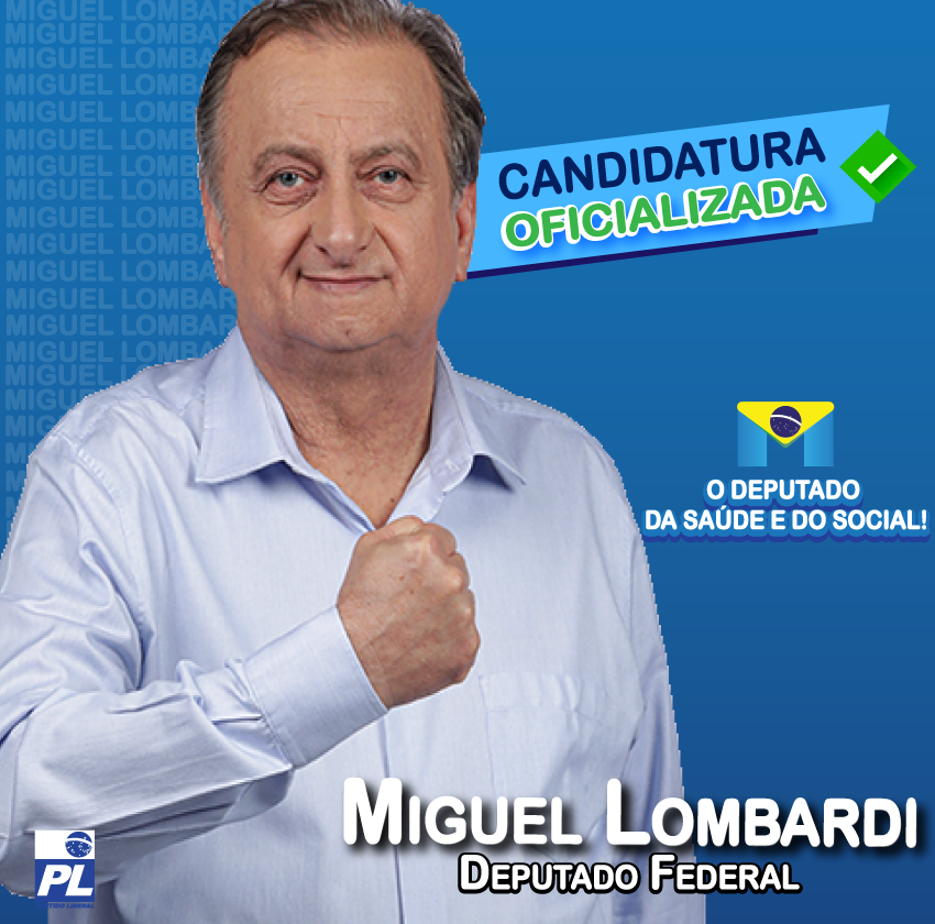 Convenção oficializa nome de Miguel Lombardi como candidato a deputado federal